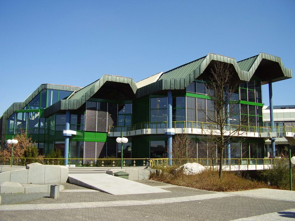 Außenansicht der Universitätsbibliothek Trier